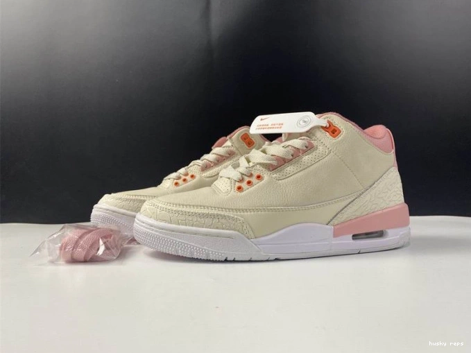 Rep Husky Jordan 3 Pink Air (W) Rust CK9246-116 Retro Sail 0727